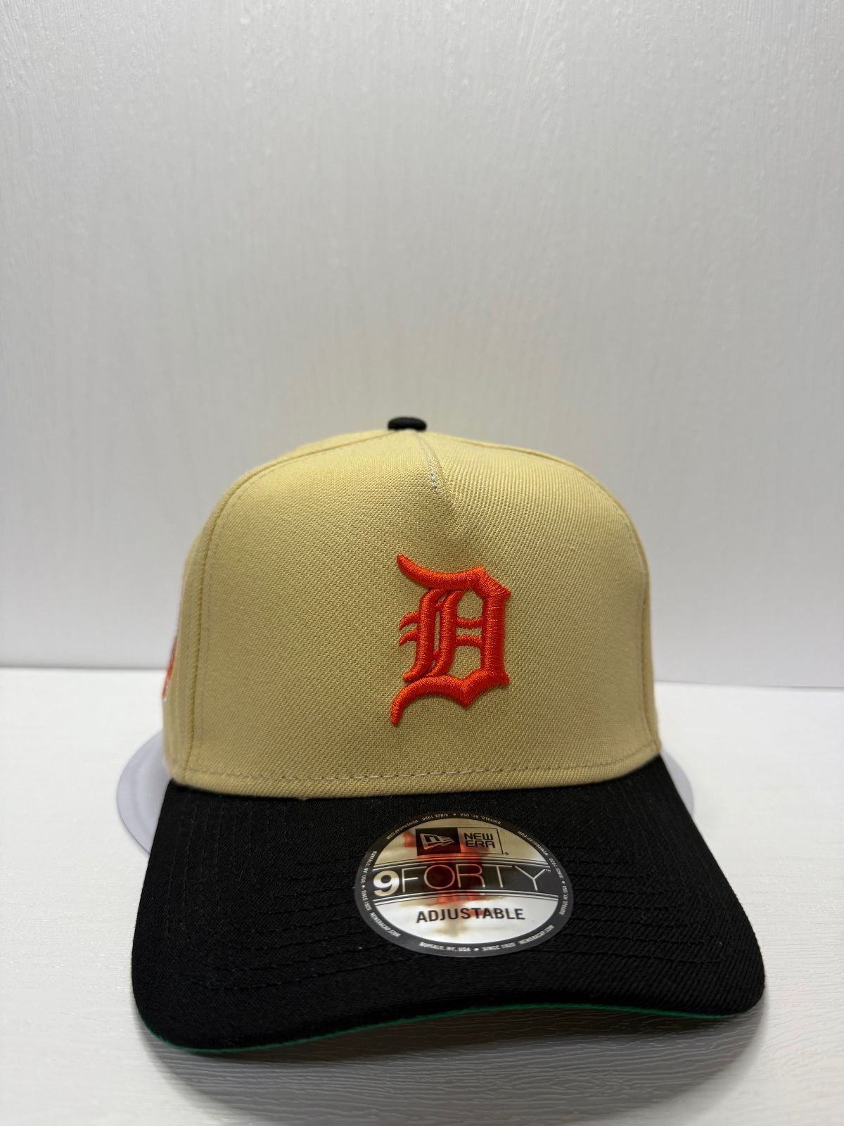 Newera デトロイトタイガース タイガースタジアム 9forty A-FRAME スナップバックキャップ ツートン