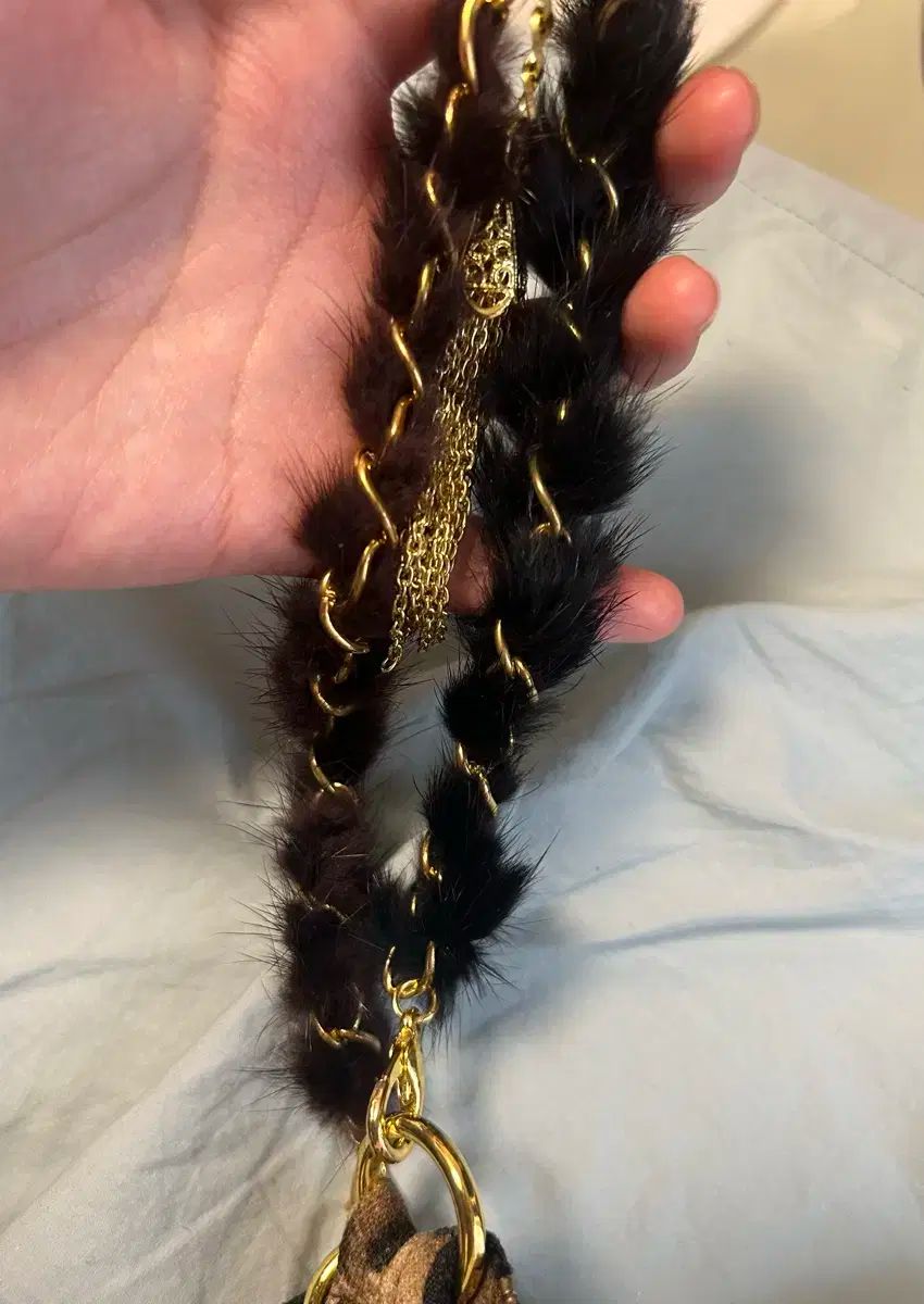 レオパード スリーブレス