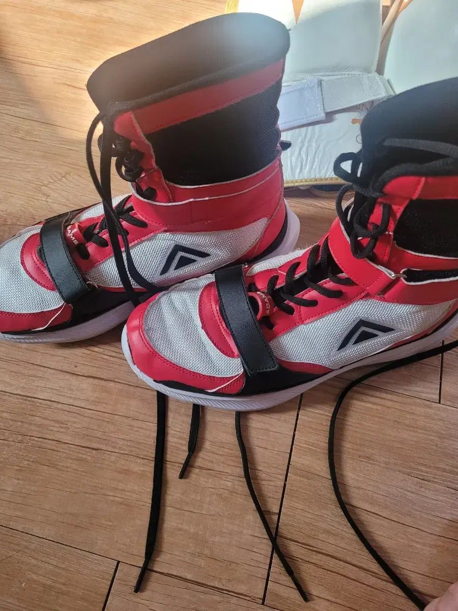 ADAMS ボクシング シューズ max trainer bull レッド 白 270