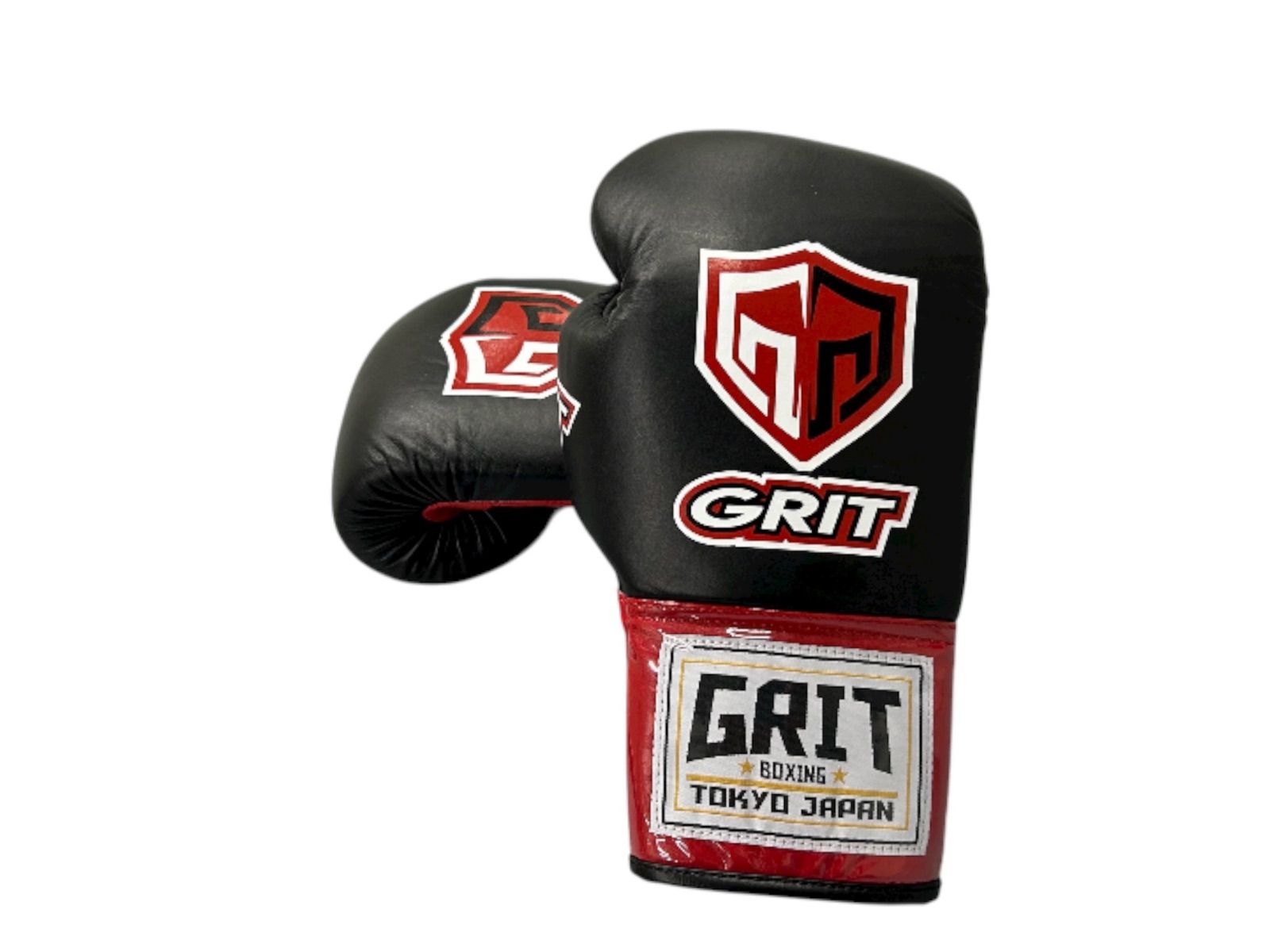 GRIT LACE UP RED 紐式 ボクシンググローブ 本革製 - メルカリ