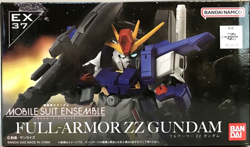バンダイ MOBILE SUIT ENSEMBLE フルアーマーZZガンダム EX37 - メルカリ
