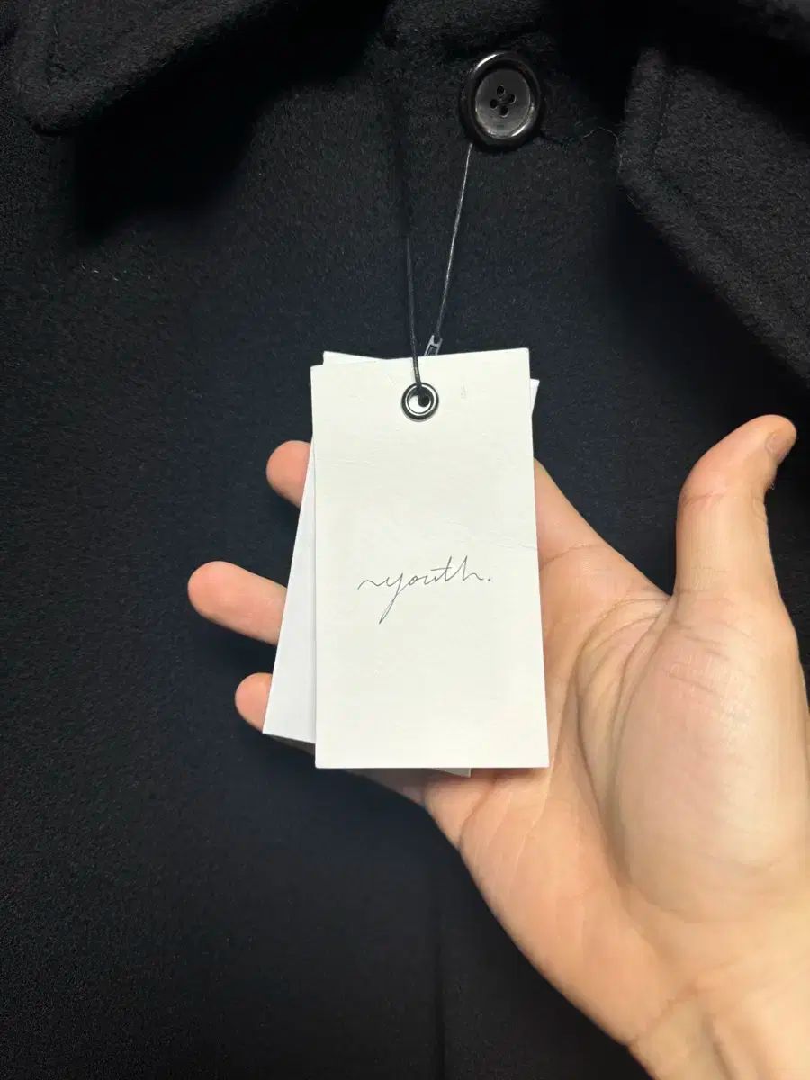 ユース 23fw ステン コート ブラック m