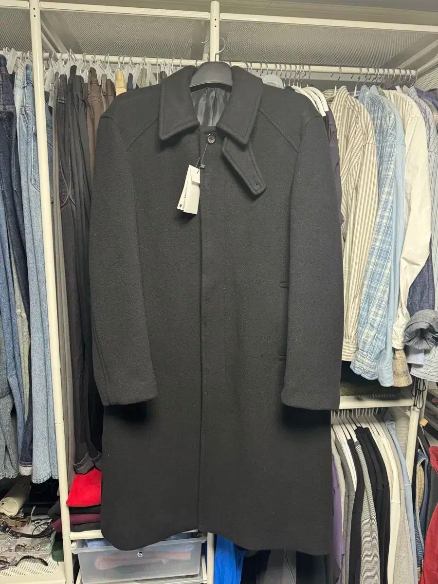 ユース 23fw ステン コート ブラック m