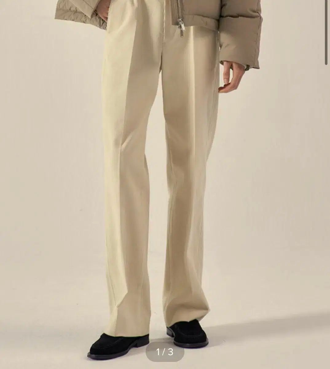 コーデュロイ アイボリー