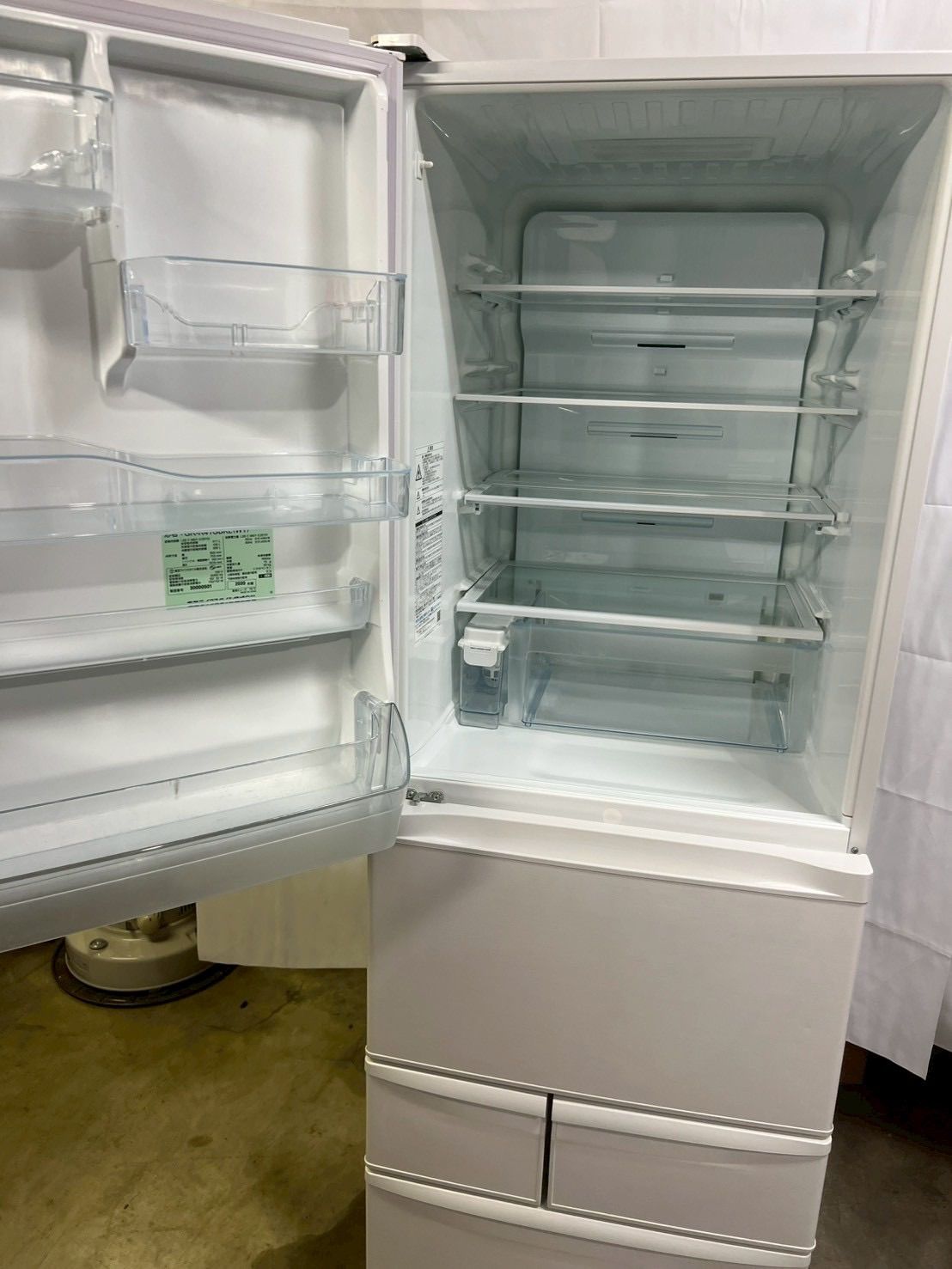 東芝 5ドア冷蔵庫 GR-R41GBKL 2020年製411L 左開き - メルカリ