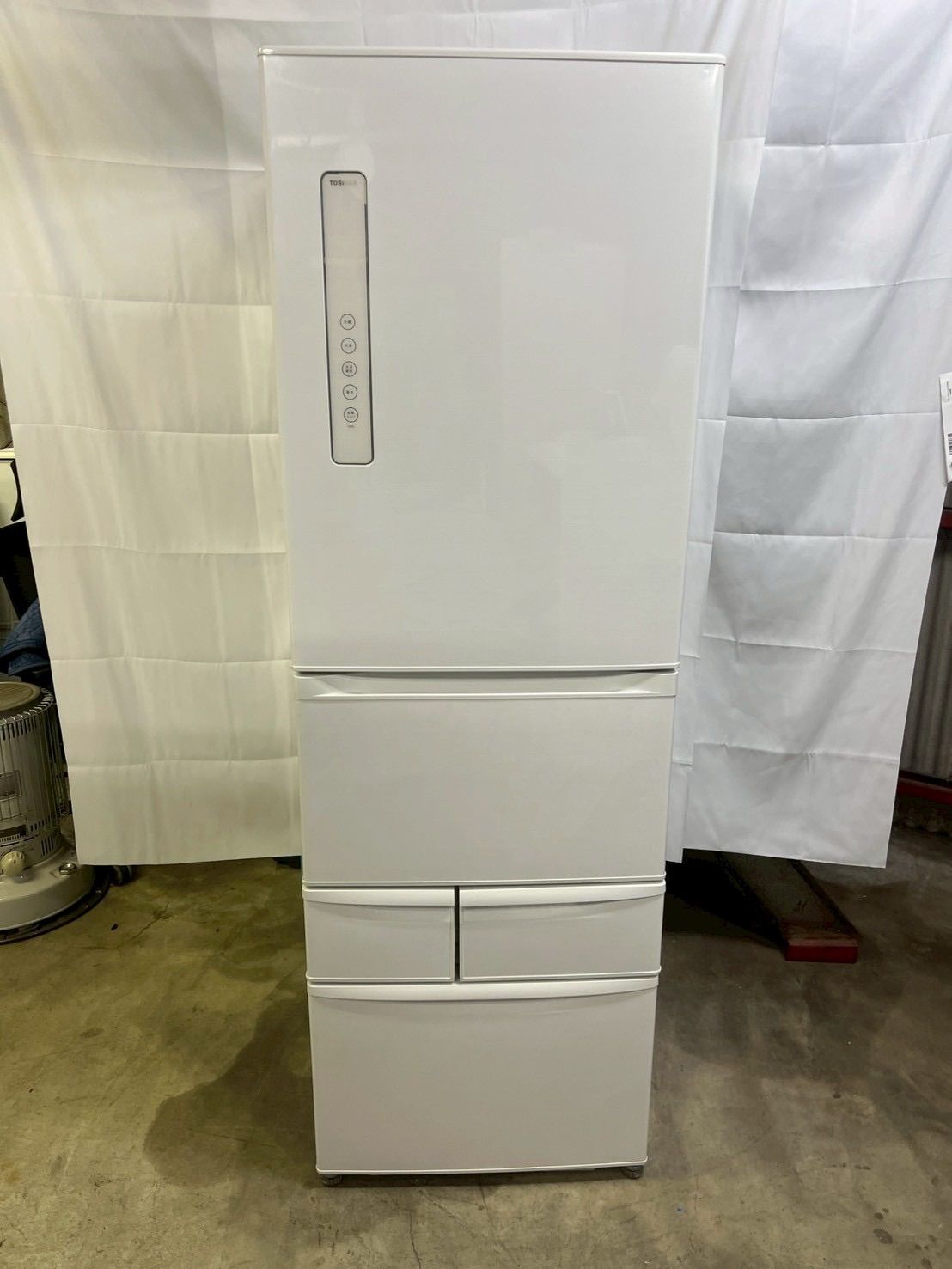 東芝 5ドア冷蔵庫 GR-R41GBKL 2020年製411L 左開き - メルカリ