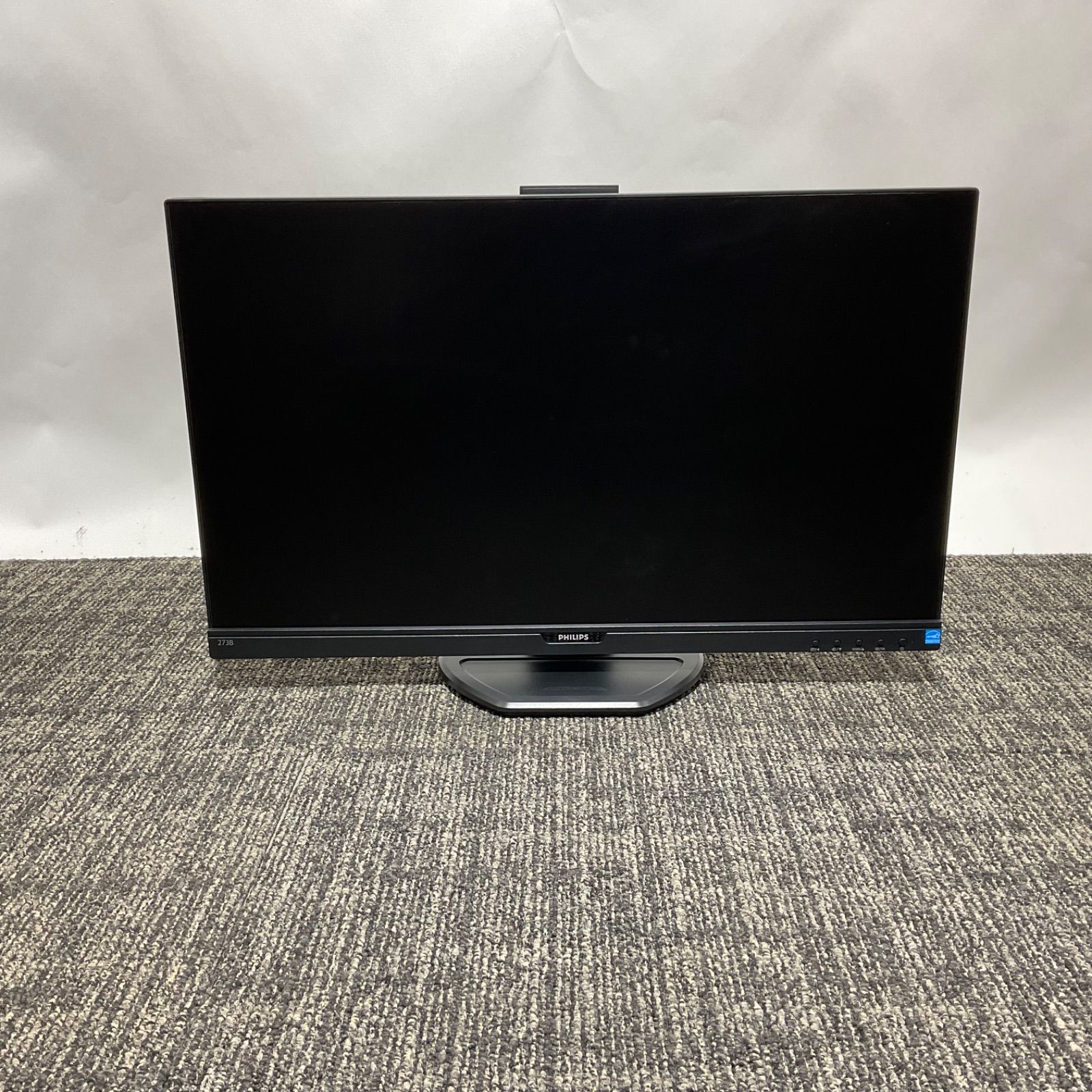 PHILIPS フィリップス オフィス向け27インチモニター 動作良好!! 清掃済み ドット抜けテスト問題なし 電源ケーブル HDMIケーブル付属