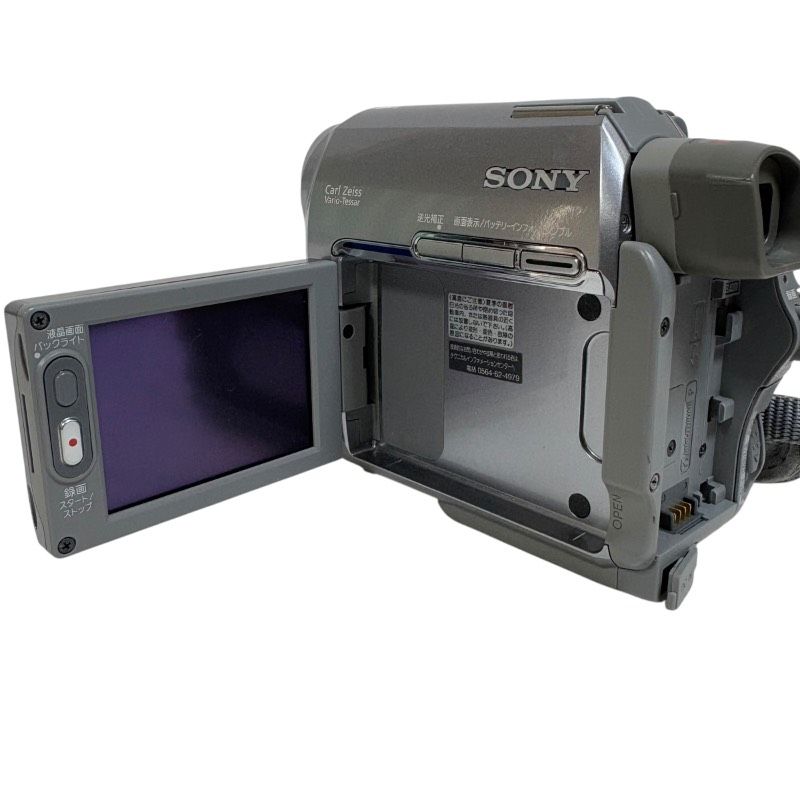 動作未確認】SONY ソニー DCR-HC40 MiniDV ビデオカメラ 本体のみ 通電