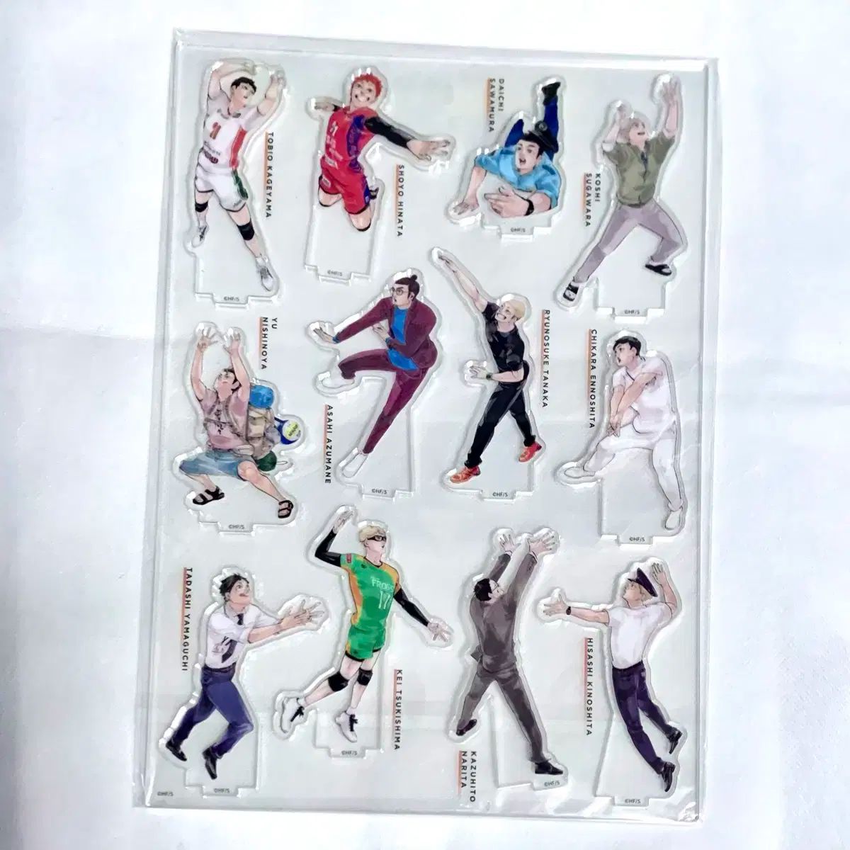 ハイキュー CHRONICLE アクリル 影山 日向 木兎 光太郞 研磨 及川 宮 侑