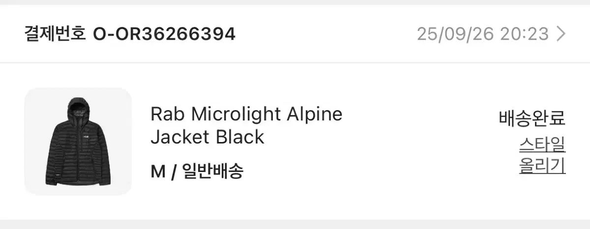 Rab マイクライt アルパイン ジャケット ブラック M