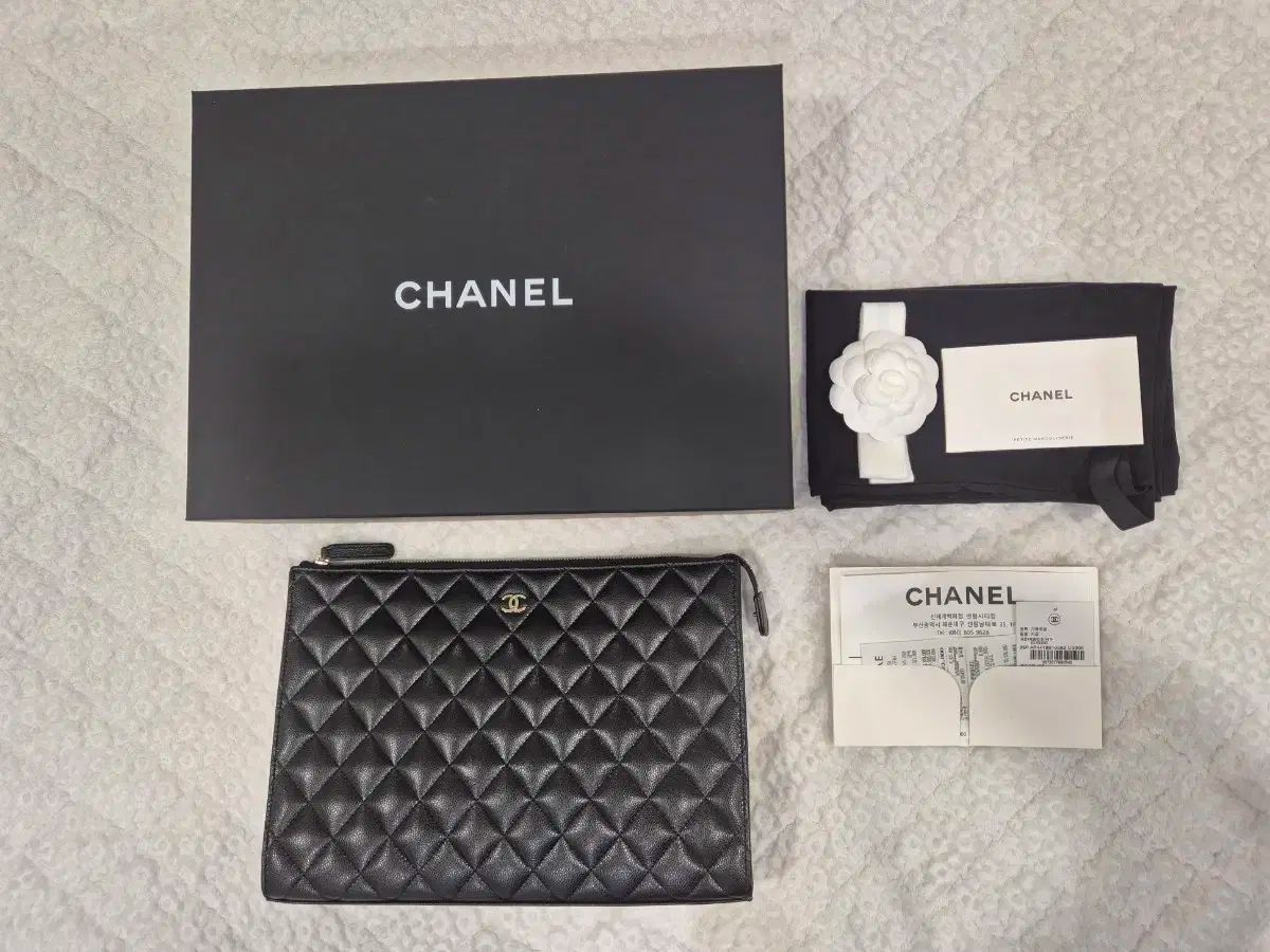 CHANEL シャネル チュール クラッチバッグ