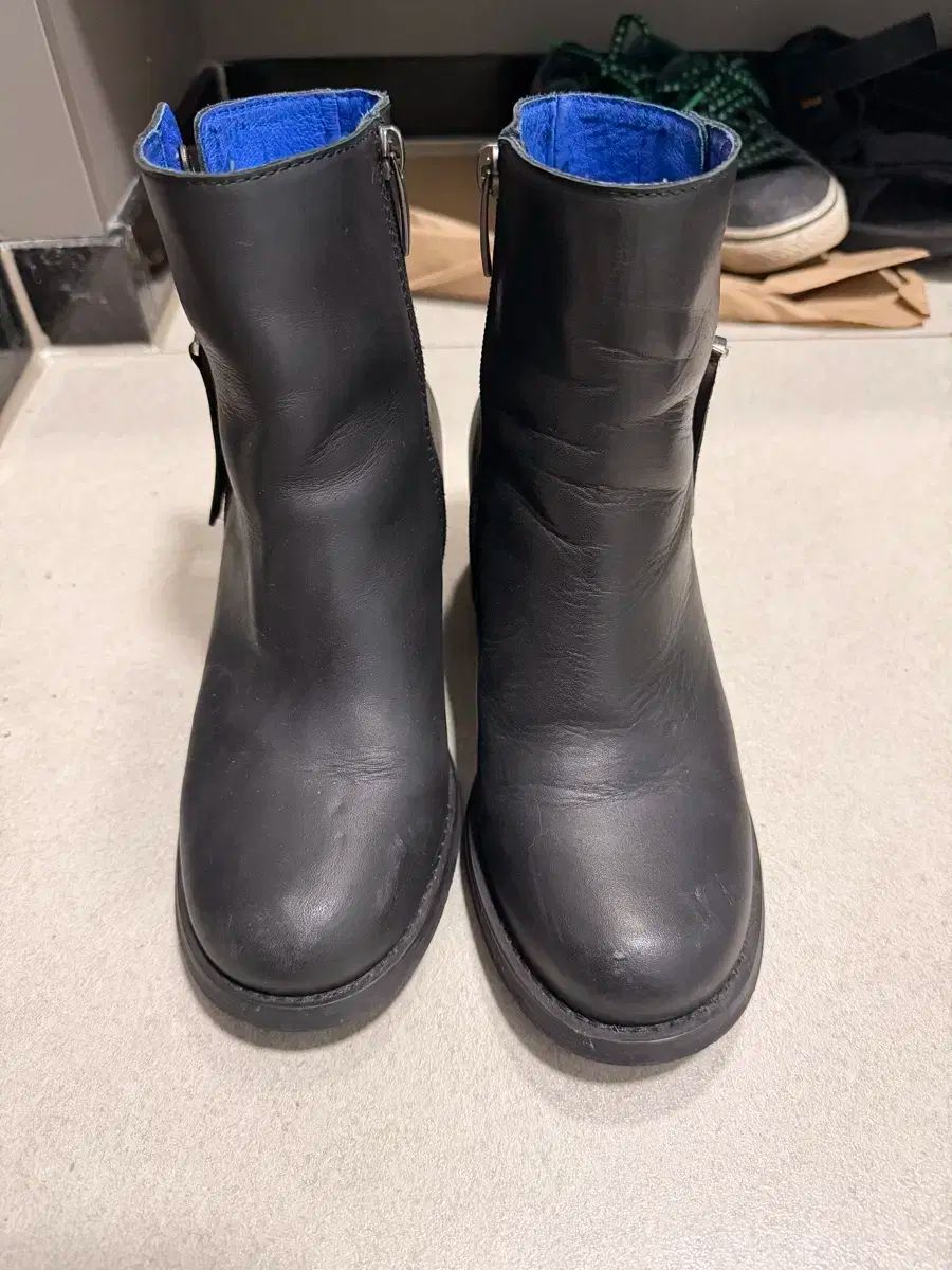 BONNIE 235 ブーツ アンクル ジッパー