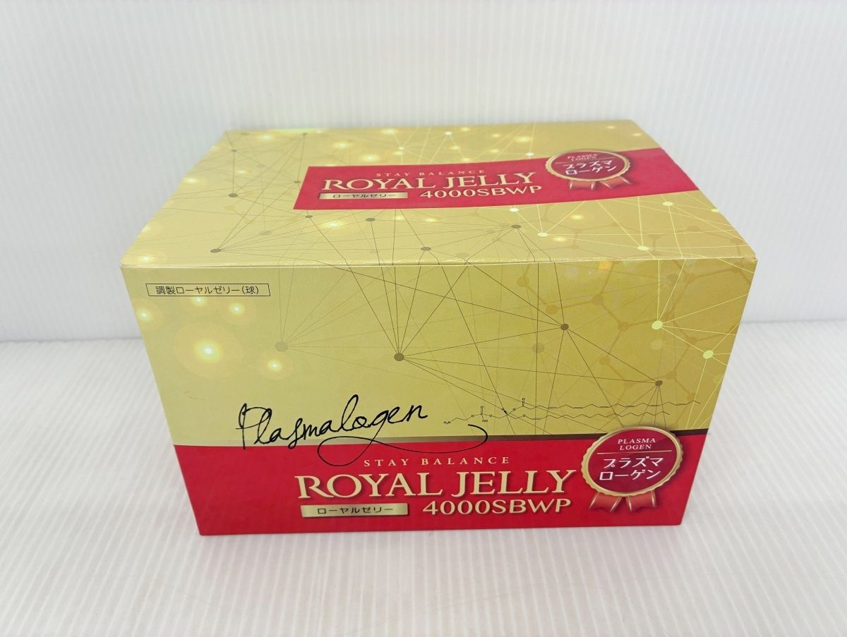 STAY BALANCE ROYAL JELLY 4000SBWPプラズマローゲン ローヤルゼリー 130包 箱開封品 50包使用 賞味期限2027.09