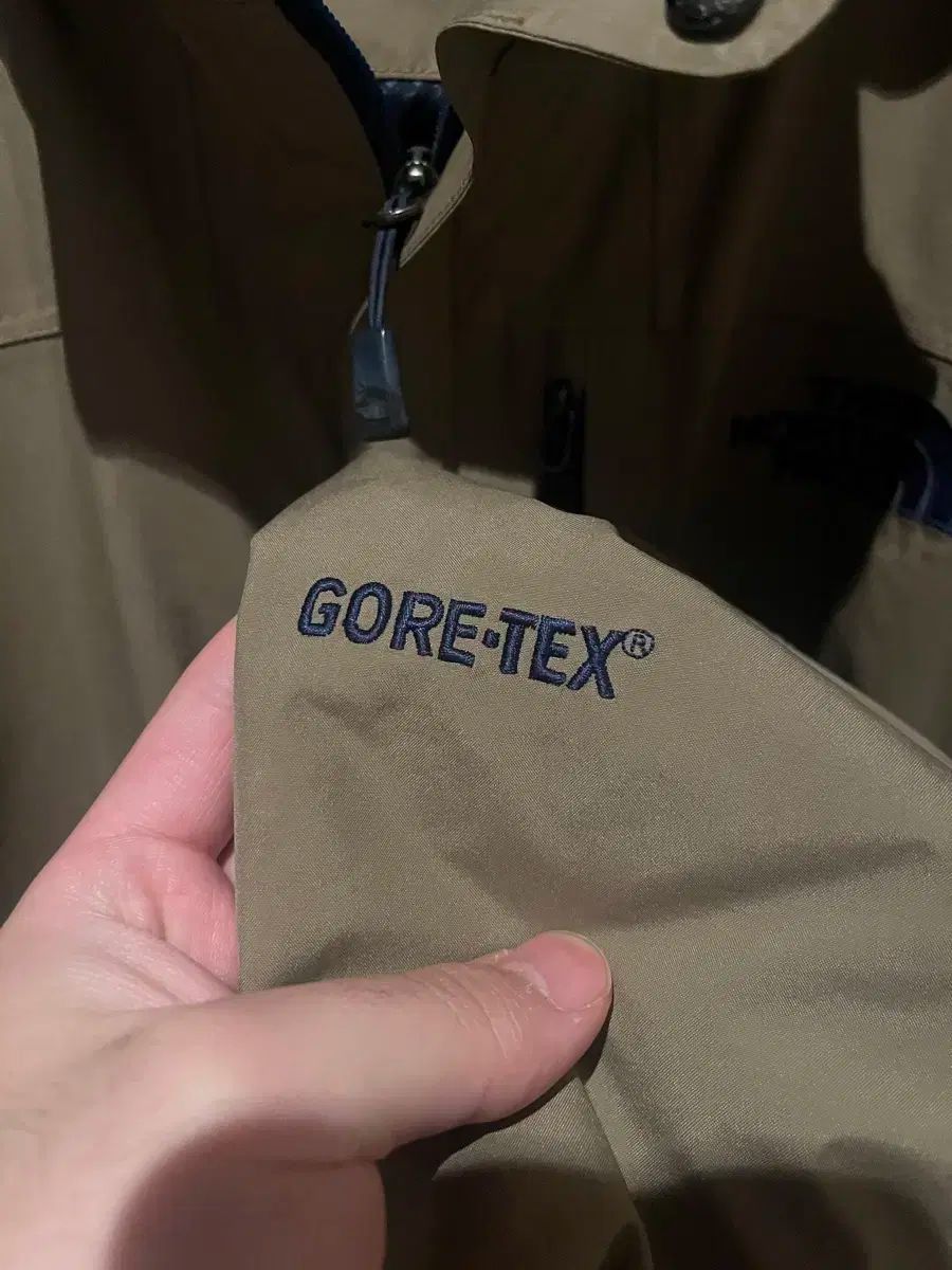 THE NORTH FACE GORE-TEX ウィンドブレーカー カーキ 110 OLIVEOS_COM_TR