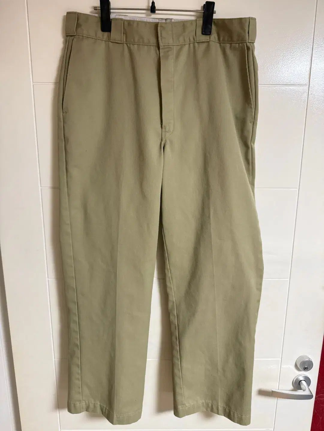 36x30 ディッキーズ 874 カーキ ベージュ タロン ジッパー