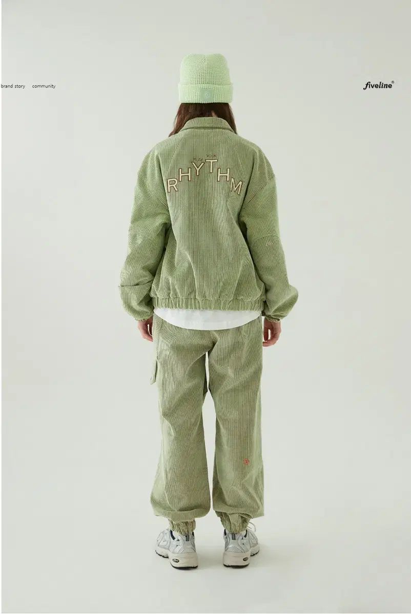 fiveline コーデュロイ セットアップ ジャケット ズボン