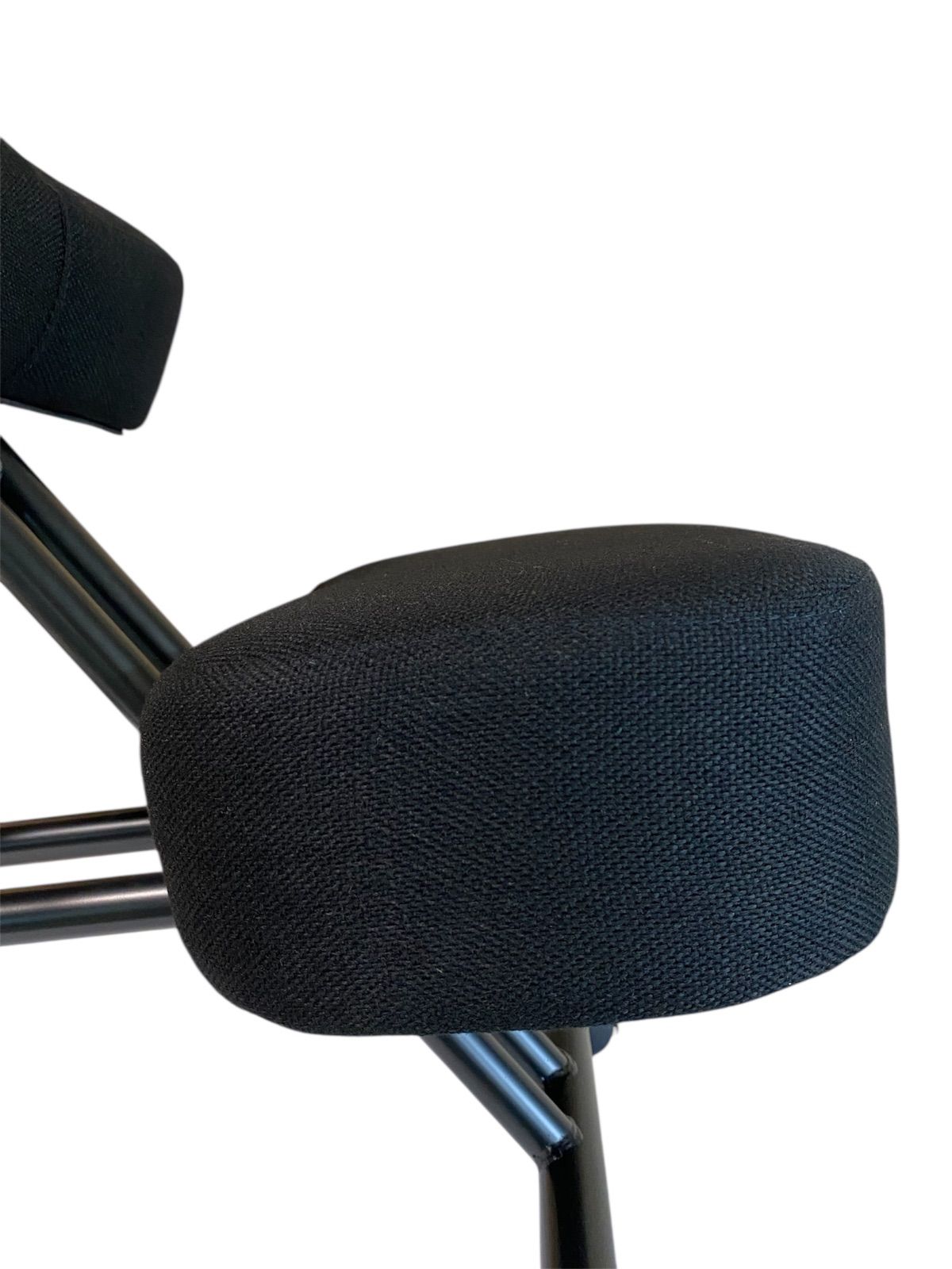  サンワサプライ バランスチェア 背もたれ付 腰痛対策 大人用 キャスター付き ブラック 150 SNCH018 姿勢矯正用チェア レトロチェア オフィスチェア ワークチェア 椅子 チェア