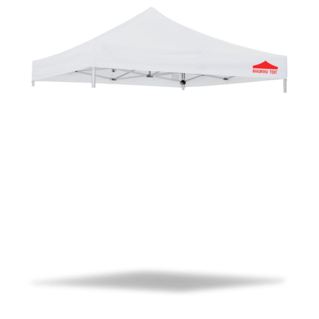 タープテント トップカバー 3m×3m ホワイト 3点セット