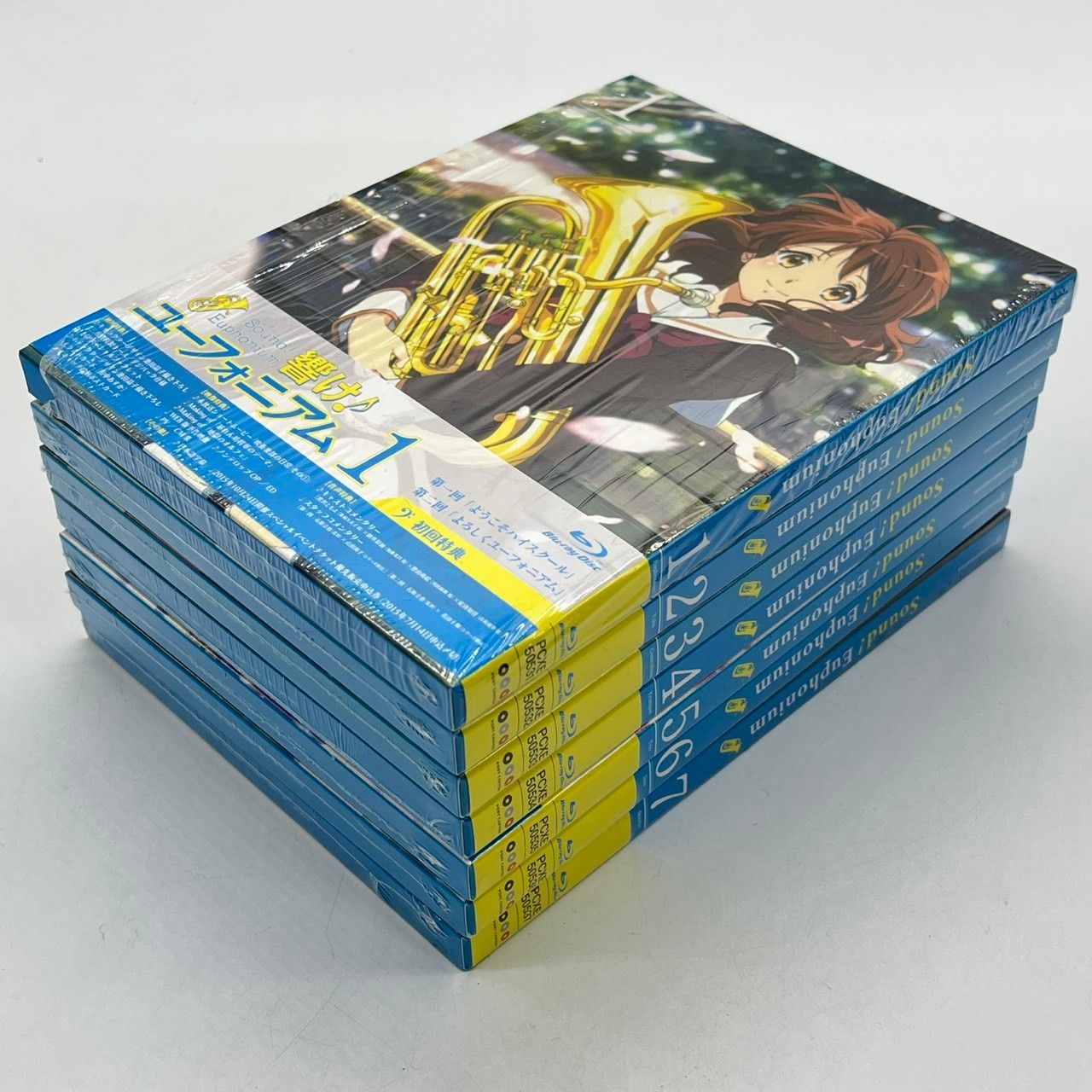 Blu-ray 響け! ユーフォニアム 全7巻 1期 セット 2.3.4.5.6.7巻は nn
