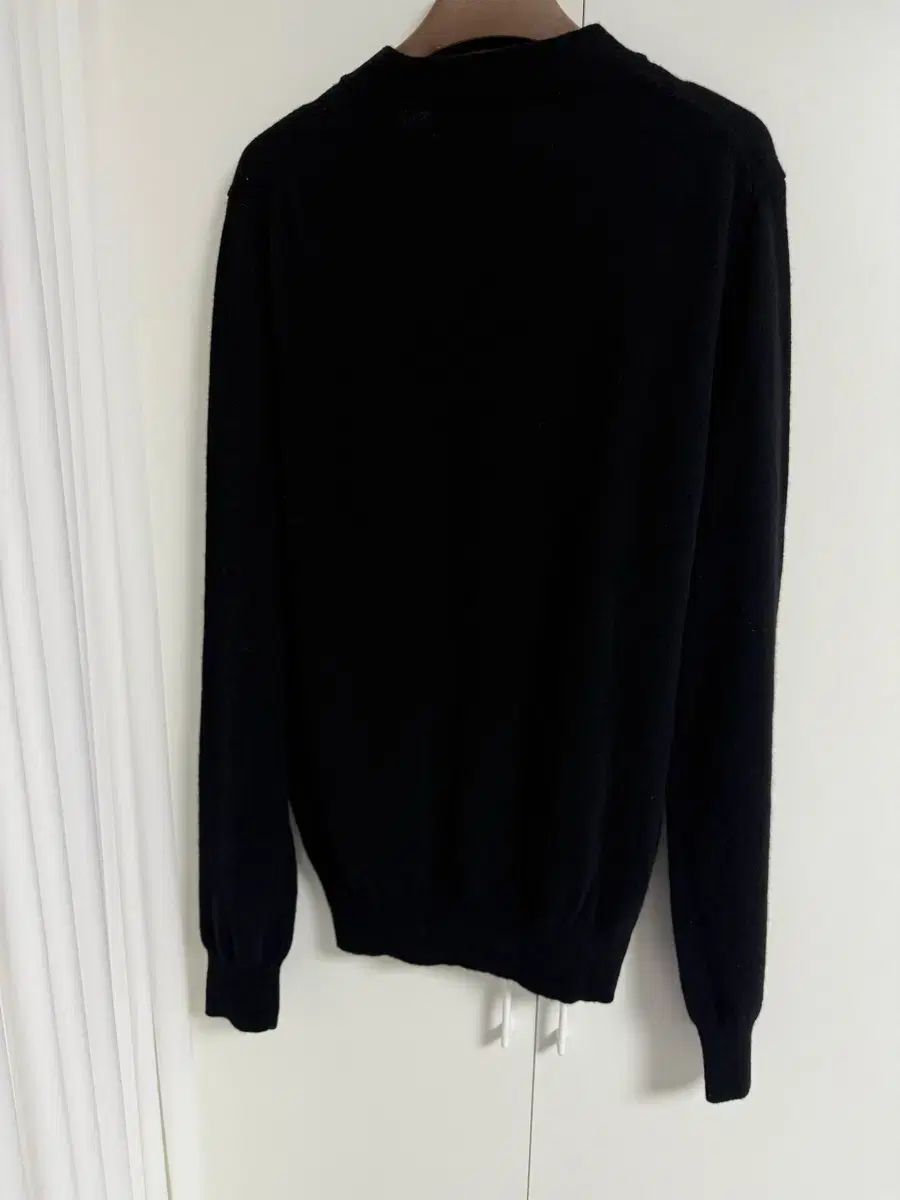 コム デ ギャルソン ハートワッペン Vネック カーディガン