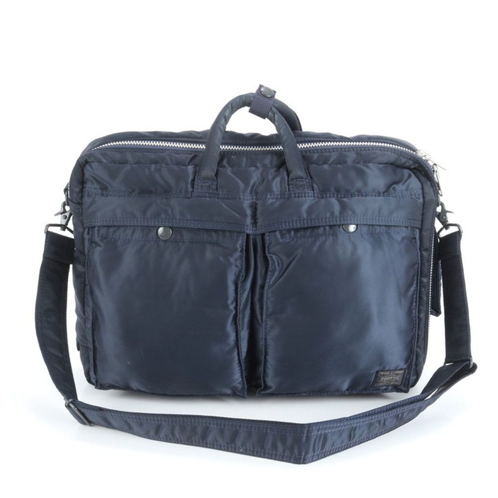 ポーター 吉田カバン タンカー ナイロン 2WAY ビジネス バッグ 斜め掛け 書類鞄 通勤 ショルダー ネイビー A4 メンズ RWM CZ6-1