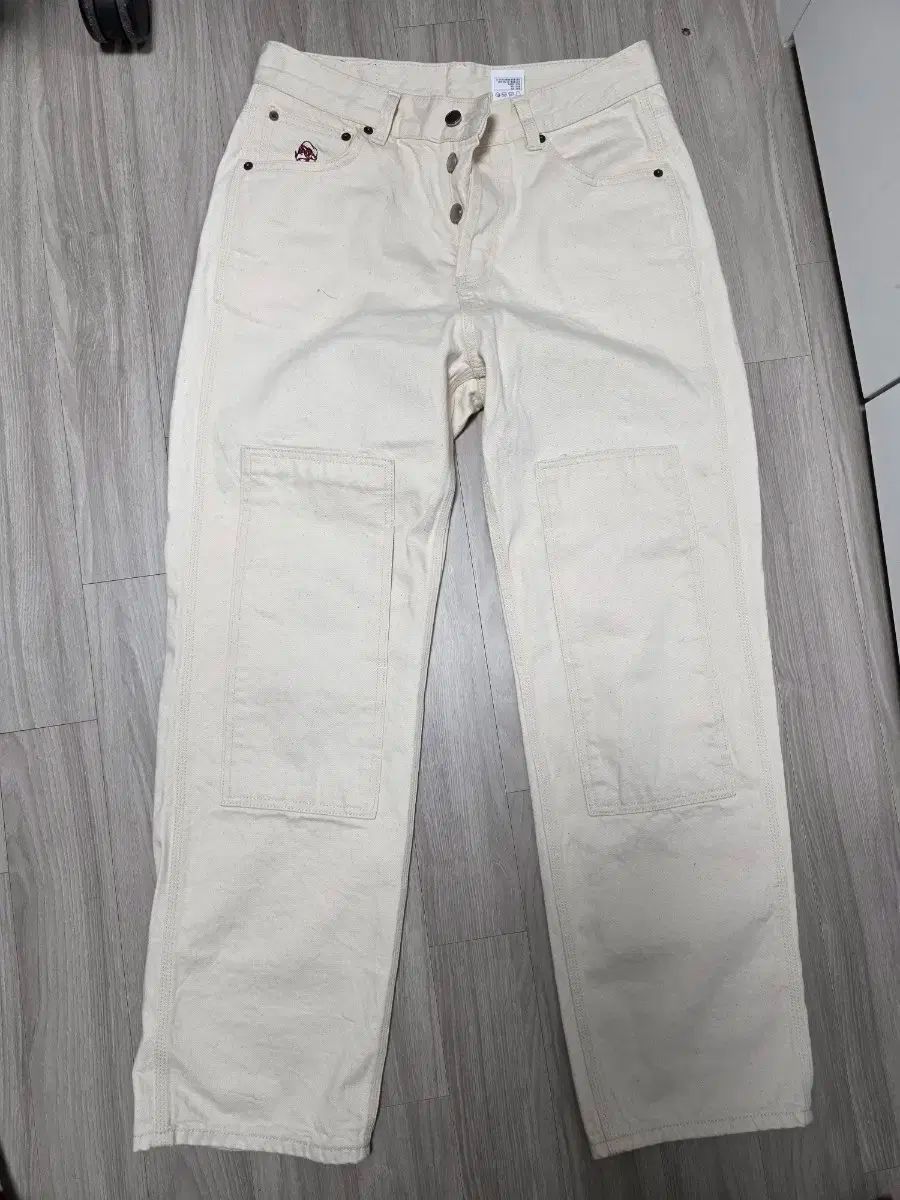 VDR ワイド ホワイトデニム 32