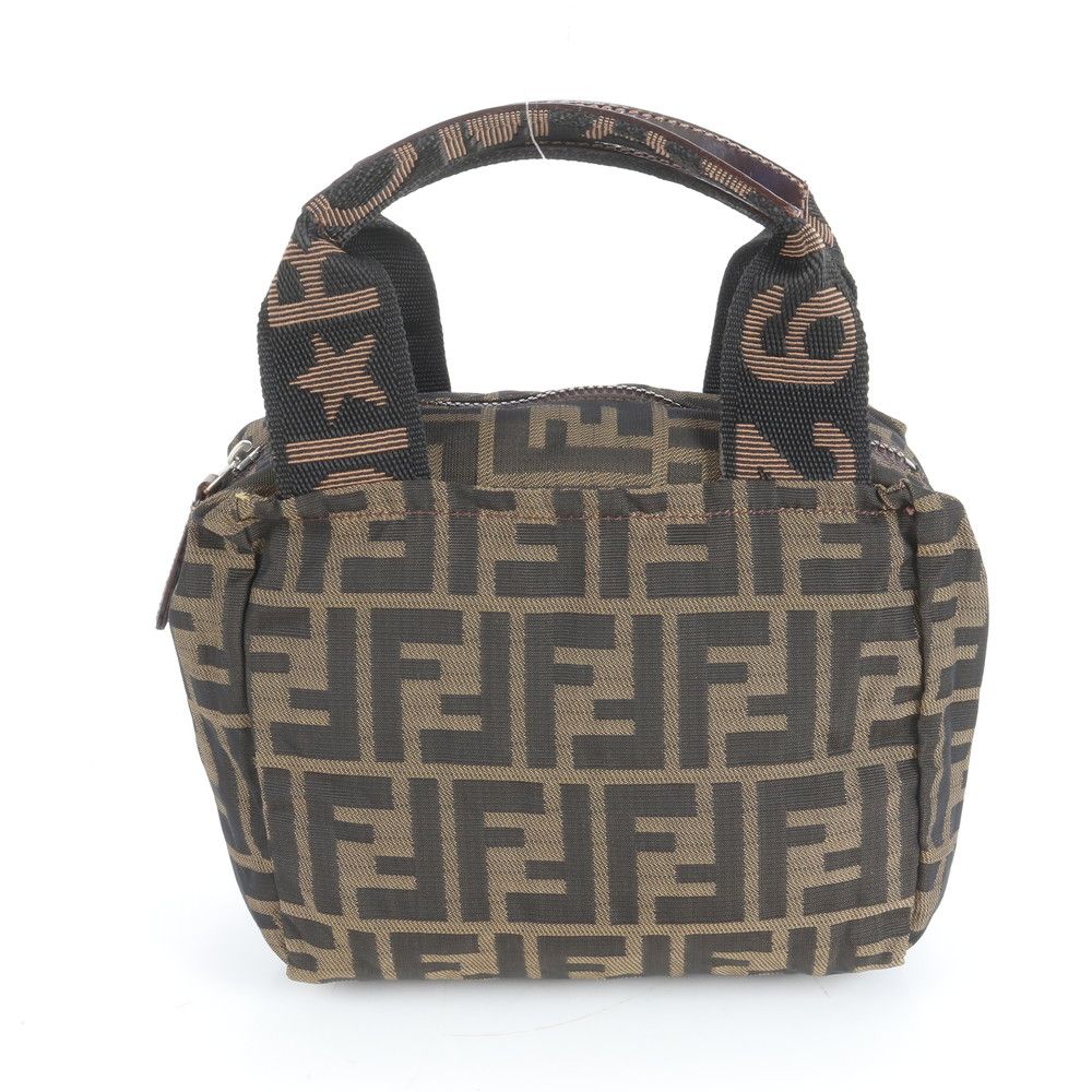 フェンディ ズッカ FF 柄 26541 099 ハンドバッグ トート ブラウン 茶色 レディース RWM CZ6-5