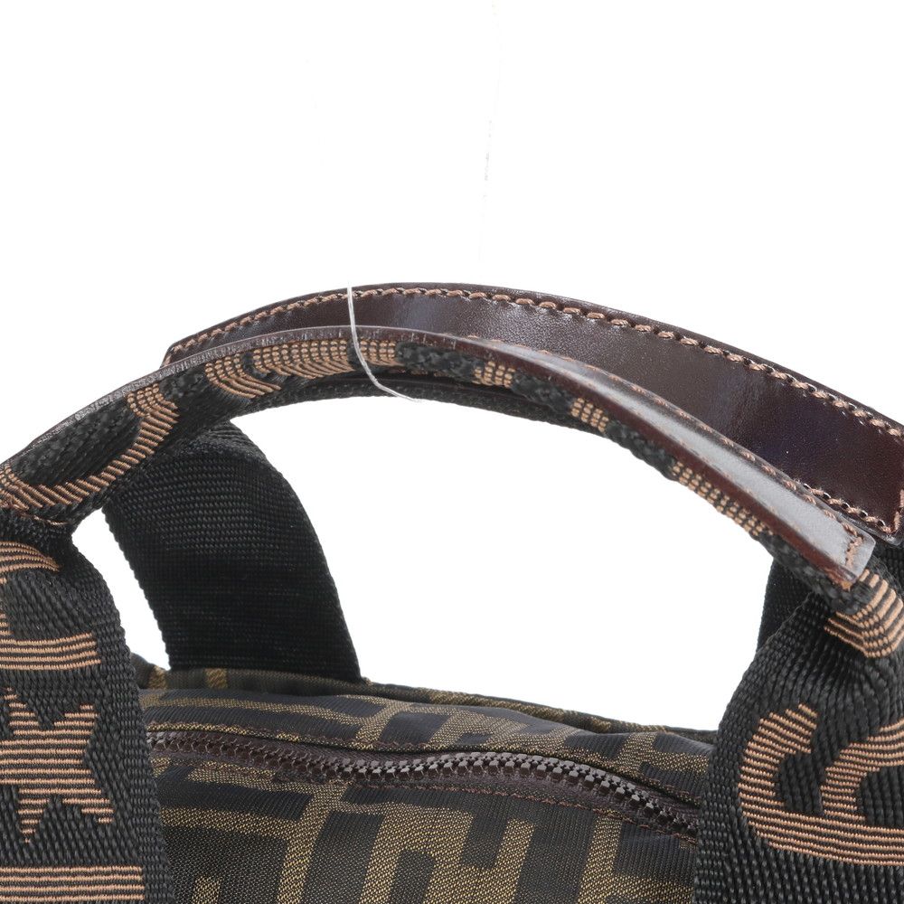 フェンディ ズッカ FF 柄 26541 099 ハンドバッグ トート ブラウン 茶色 レディース RWM CZ6-5