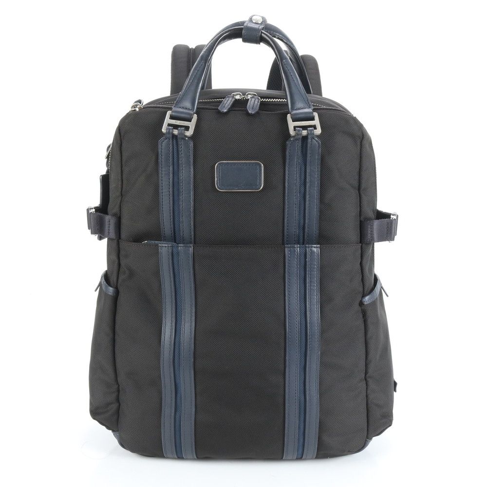 TUMI トゥミ 110845 1068 68417 レザー 2WAY リュックサック バックパック バッグ ブラック 黒 A4 メンズ RUM CZ7-3