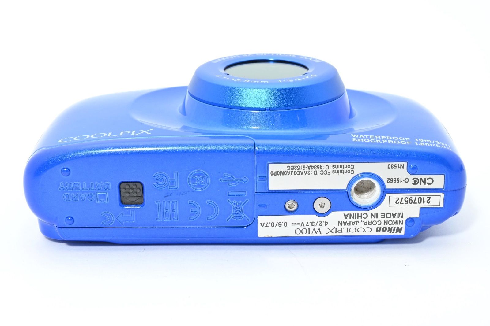 動作品 Nikon Coolpix W100 防水コンパクトデジタルカメラ Amazon | Nikon デジタルカメラ COOLPIX W100 防水 W100BL