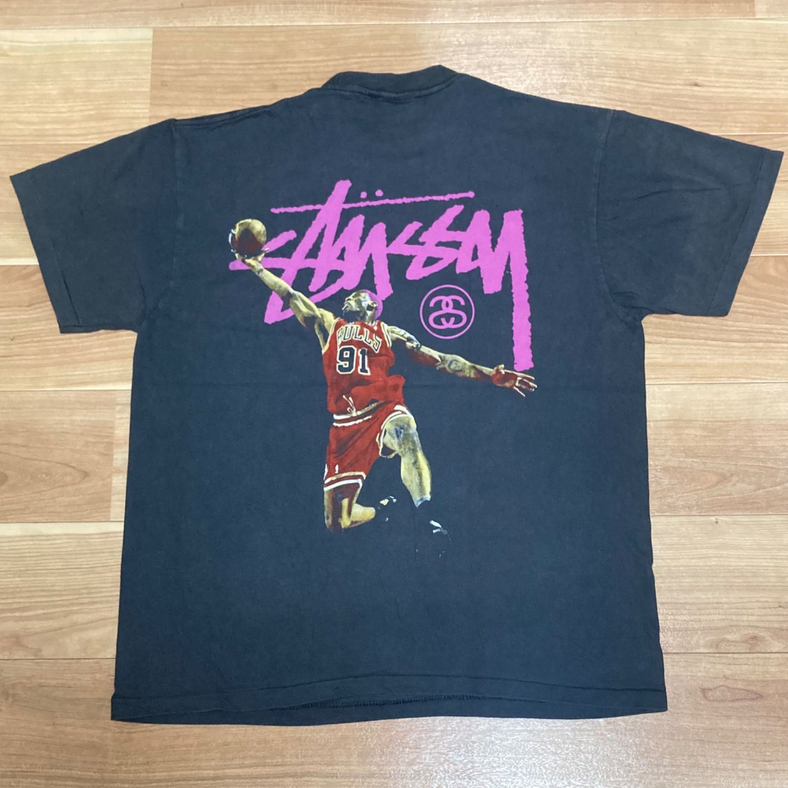 未着用美品 STUSSY Tシャツ デニス・ロッドマン Dennis Rodman Chicago
