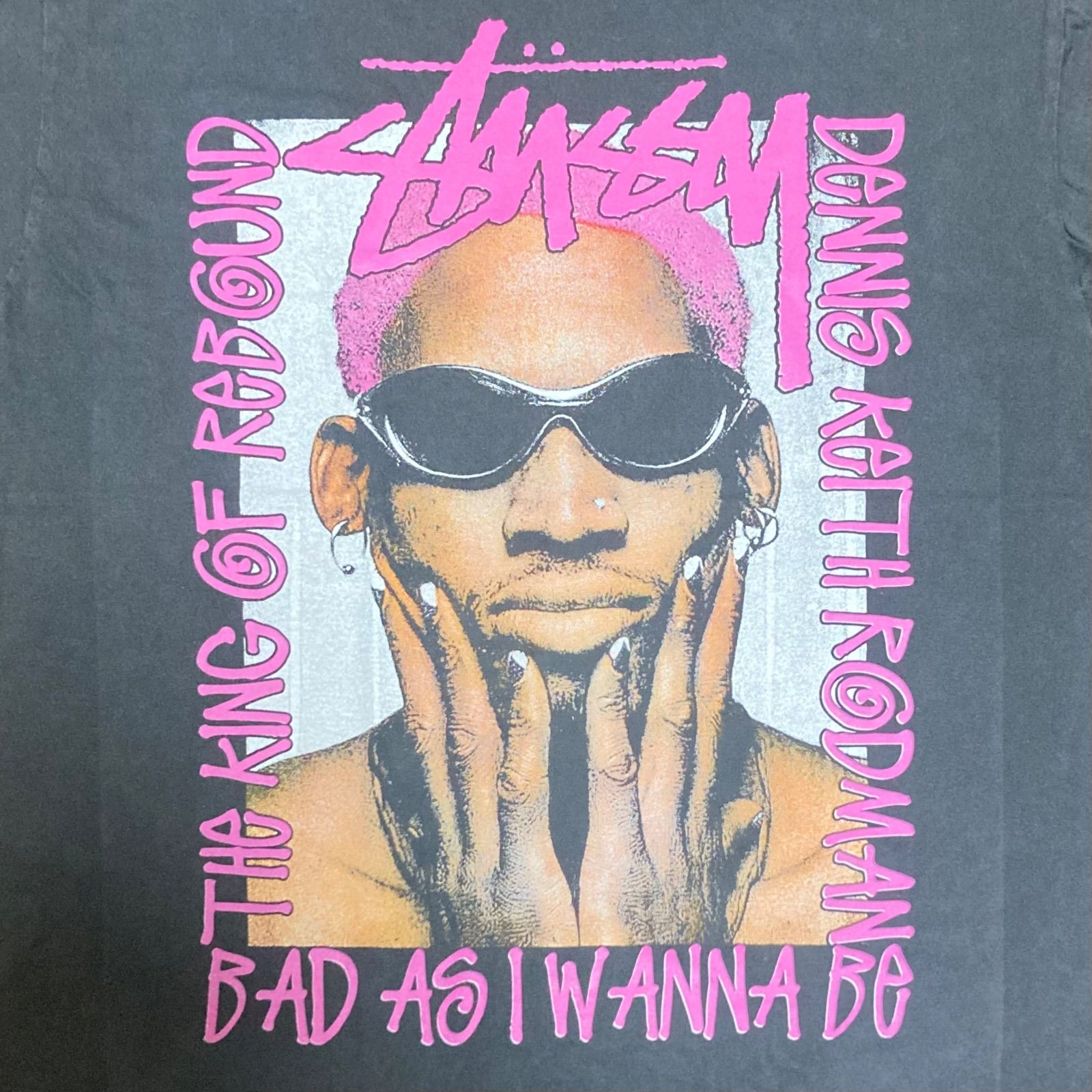 未着用美品 STUSSY Tシャツ デニス・ロッドマン Dennis Rodman Chicago