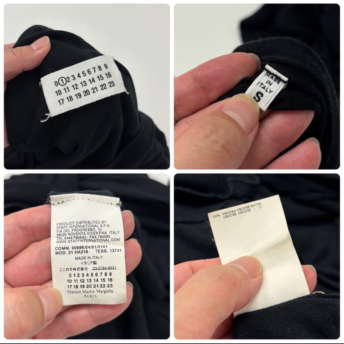 カーディガン サイズ