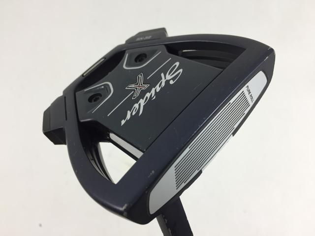 返品OK ゴルフクラブ テーラーメイド スパイダーX ブルー ホワイト スモールスラント パター 2019 オリジナルスチール パター