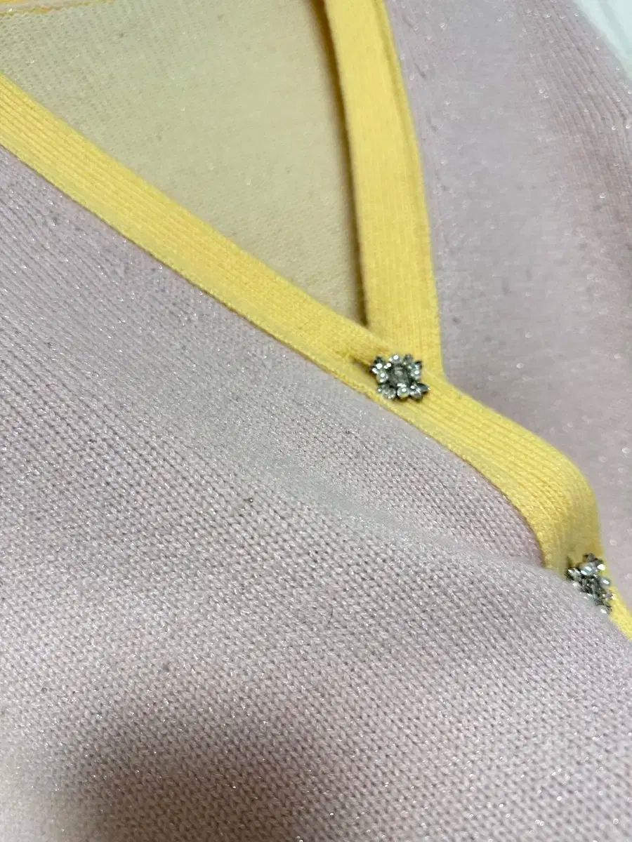  ジュエリーボタン カシミア100 シーキン バイ カーディガン 長袖 カーディガン ボレロ アンサンブル