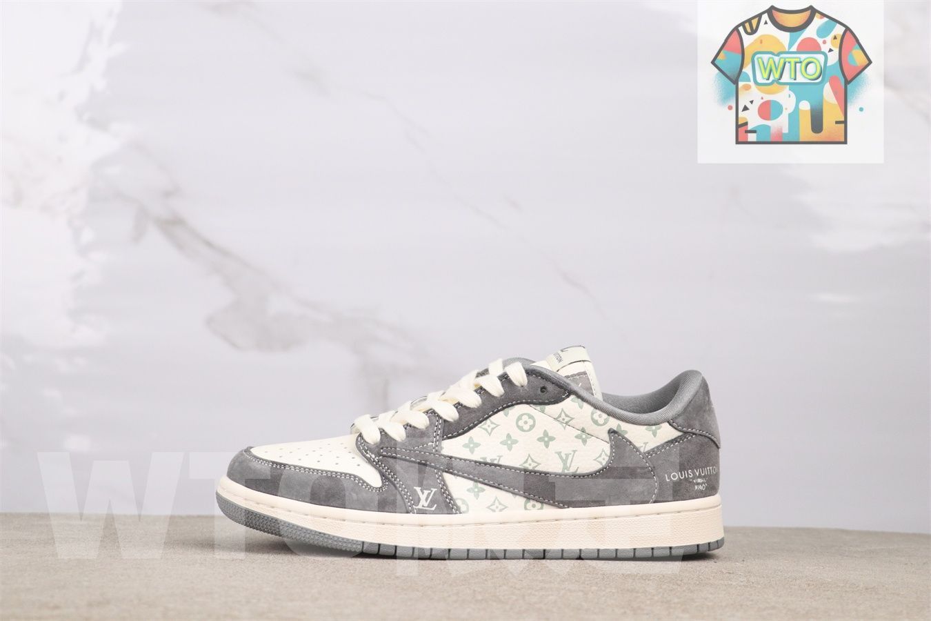 トラビス スコット フラグメント エアジョーダン 1 ロー OG SJ 2068 001