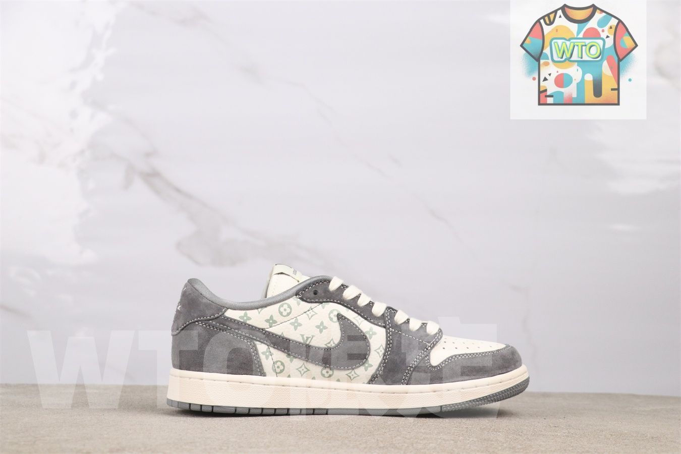 トラビス スコット × フラグメント エアジョーダン 1 ロー OG SJ 2068-001