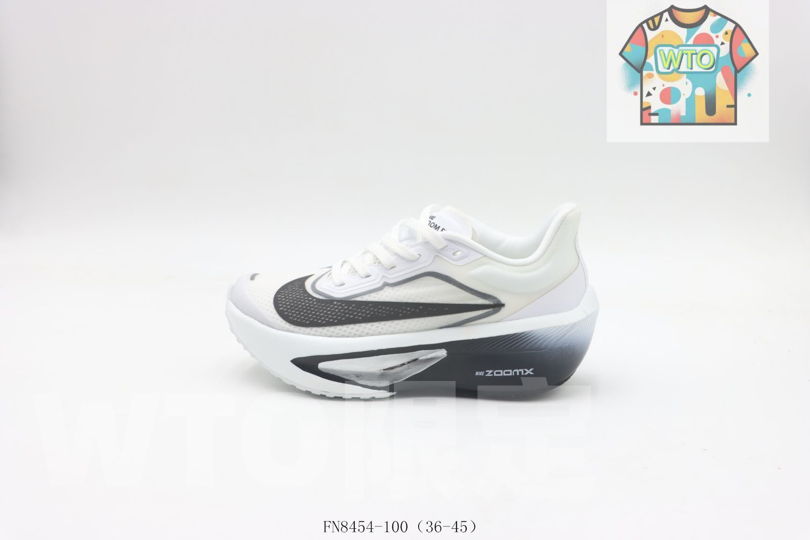 ナイキ ズームフライ6 ホワイト スモークグレー メタリックシルバー ブラック FN8454-100