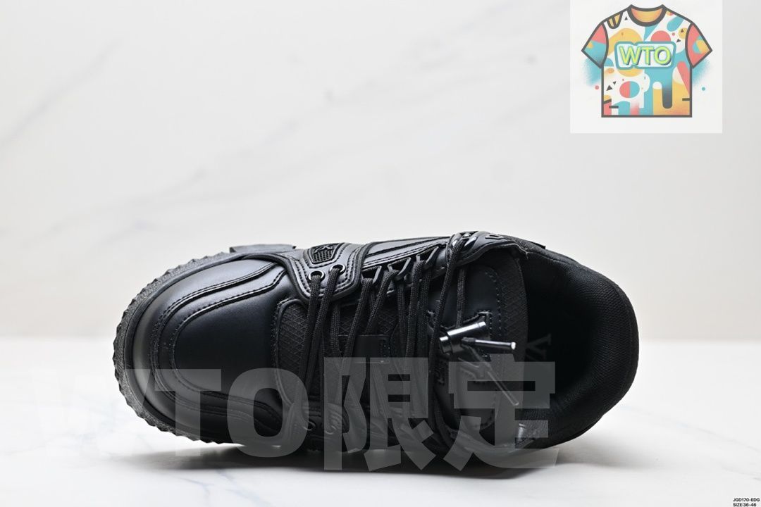 LVルイ ヴィトン Trainer Maxi Low Sneaker パンブレッド マキシシリーズ ローカット カジュアル スポーツ バスケットシューズ03-WTO輸入2