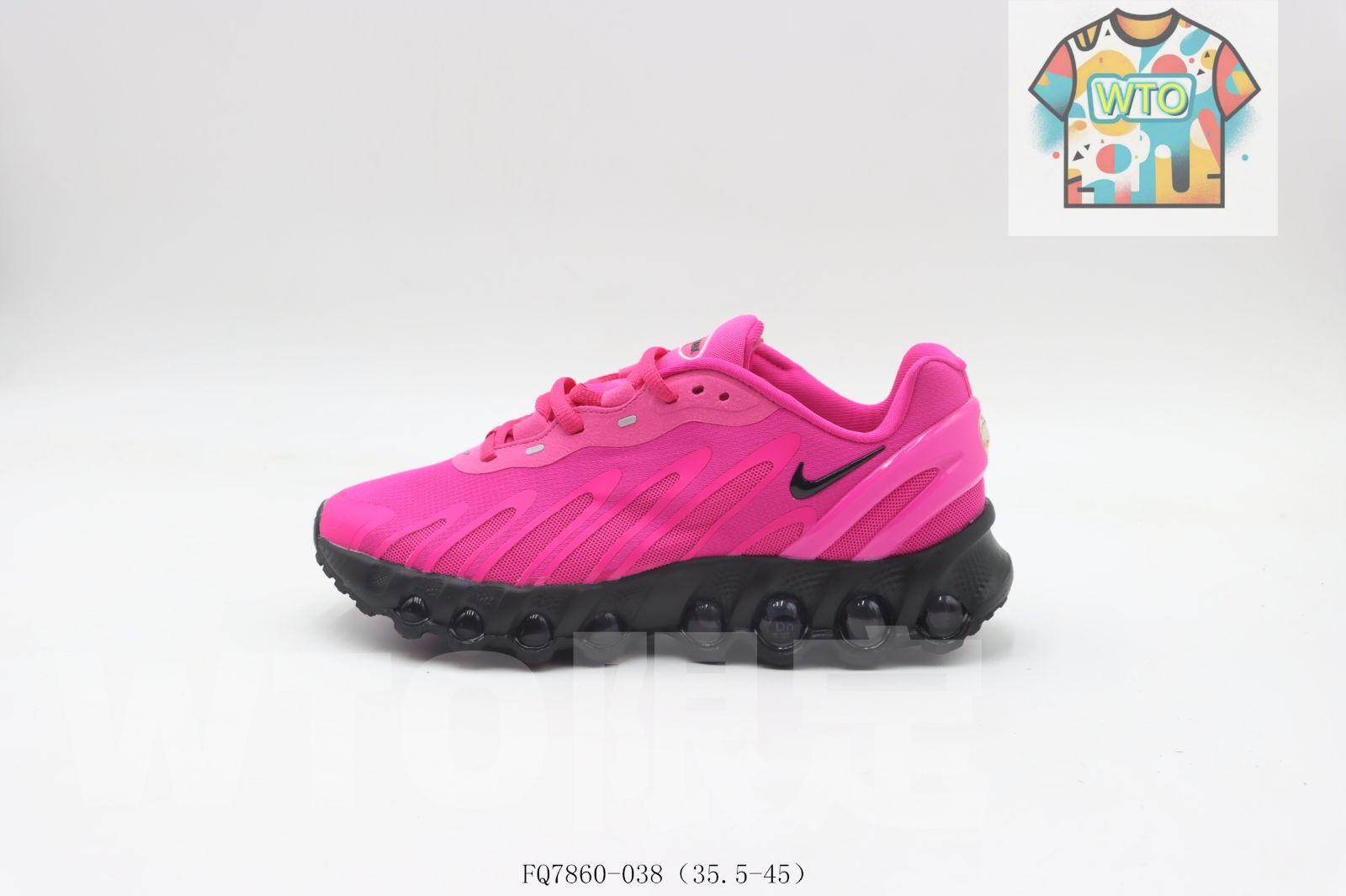 ナイキ NIKE ナイキMAXランニングシューズ ピンクブラック FQ7860-038