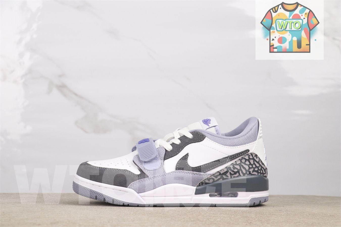 ナイキ エアジョーダン レガシー312 ロー ホワイト インディゴヘイズ パープルコメット ダークブルーグレー CD7069-108