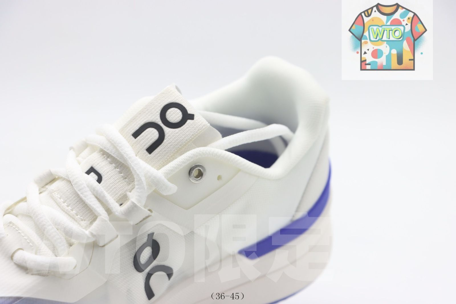 Runningランニングシューズ ホワイト＆ブルー