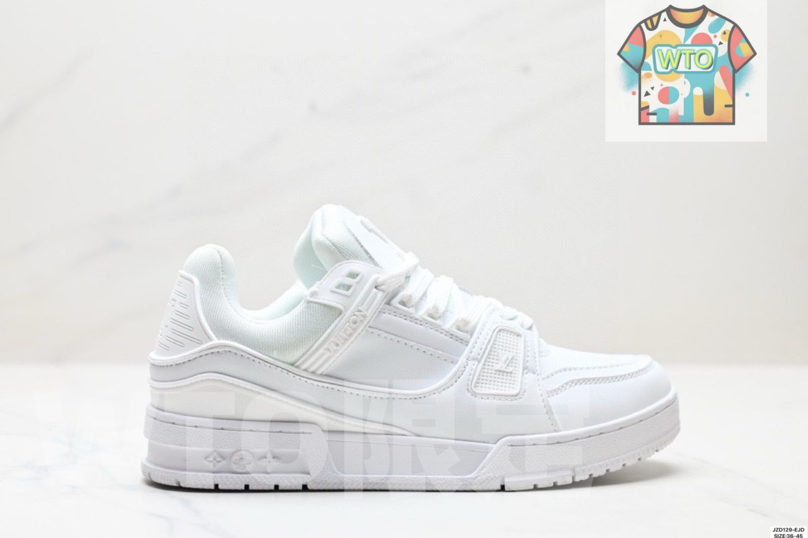 ルイ ヴィトン ルイヴィトン トレーナー スニーカー ロー カジュアル スポーツ カルチャー スタイリッシュ スニーカー01-WTO輸入2