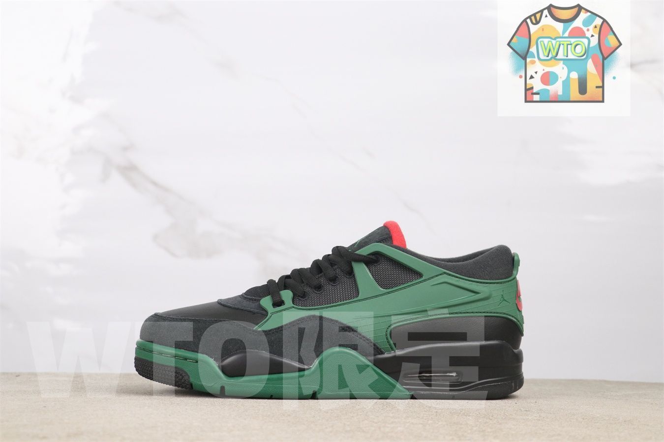 Q 7939-003ナイキ エアジョーダン4 RM ジョージグリーン