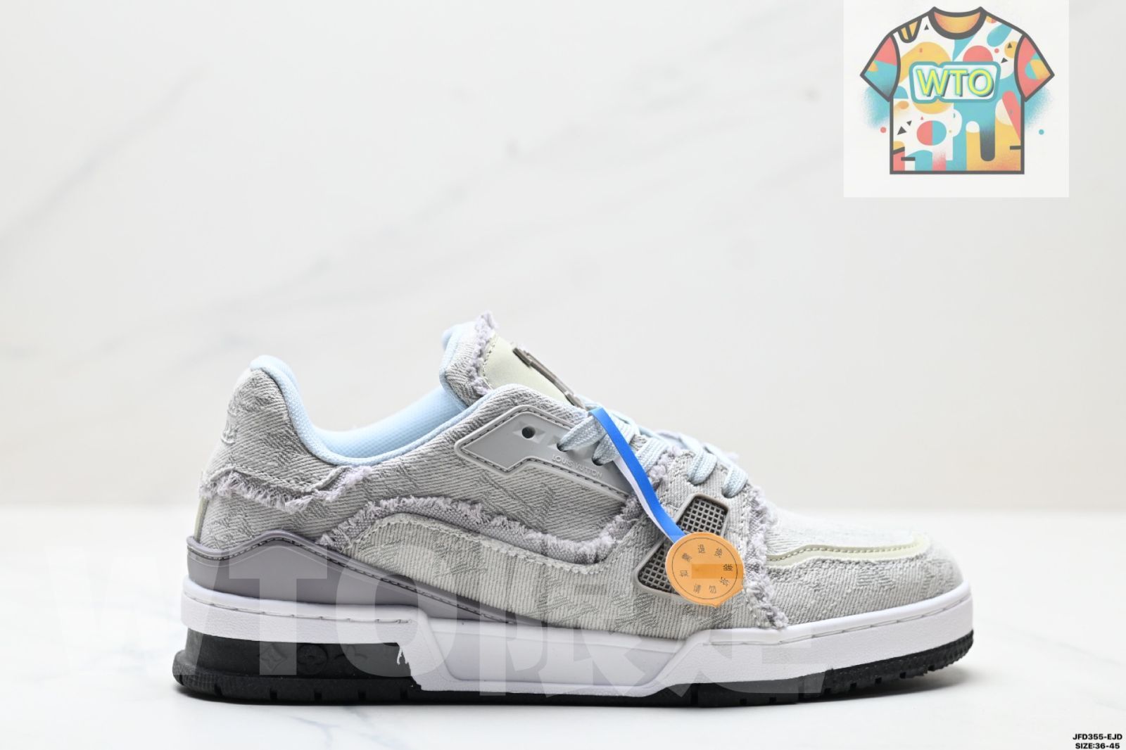 ルイ ヴィトン ルイヴィトン トレーナー スニーカー ロー カジュアル スポーツ カルチャー スタイリッシュ スニーカー03-WTO輸入2