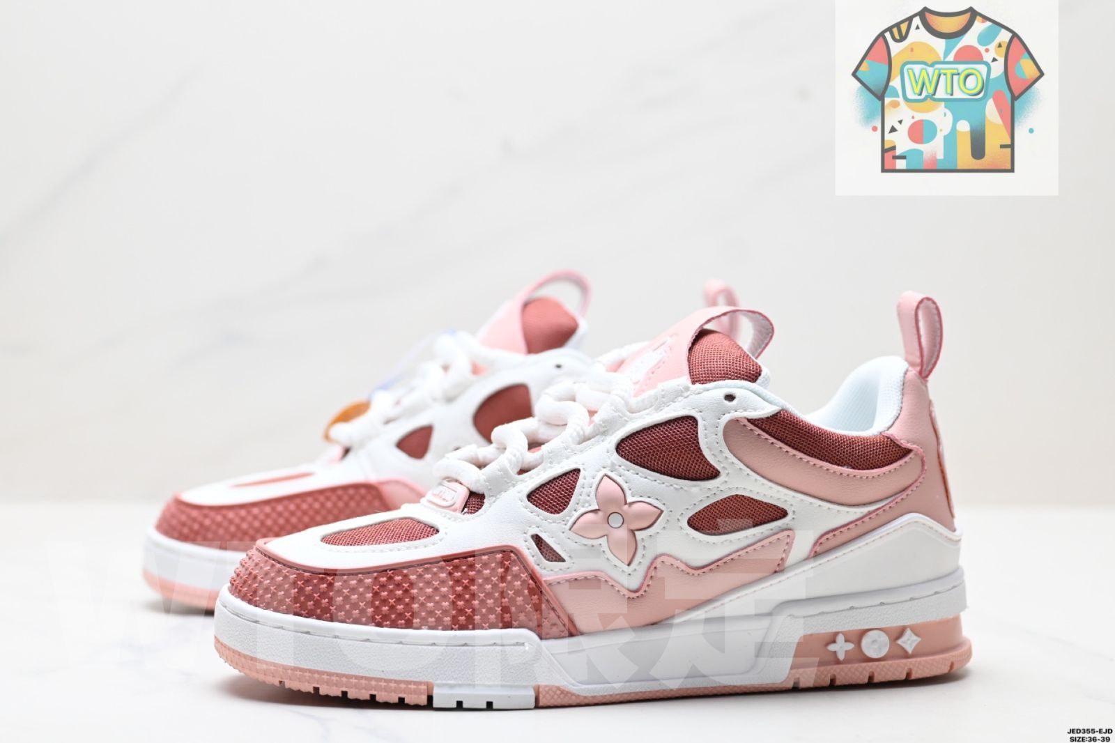  ルイ ヴィトン ルイヴィトン トレーナー スニーカー ロー カジュアル スポーツ カルチャー スタイリッシュ スニーカー04-WTO輸入2 スニーカー 靴