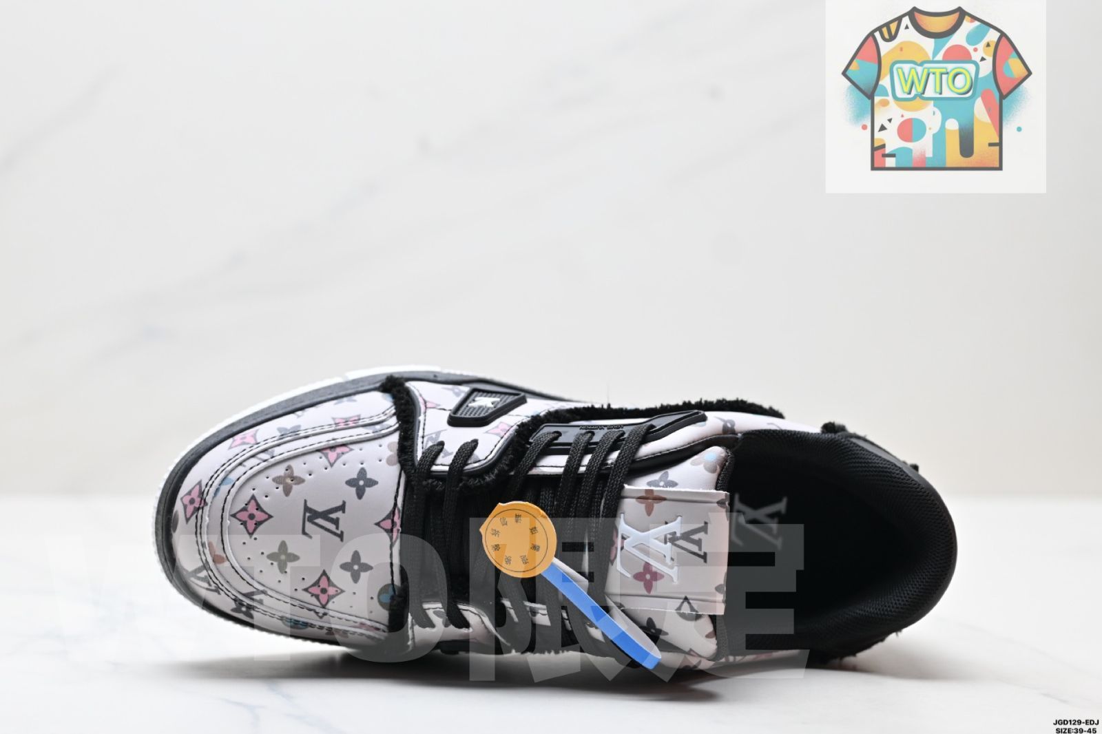 のLVルイ ヴィトン Louis Vuitton Trainer スニーカー ロー カジュアルスポーツカルチャー マッチングしやすいスニーカー01-WTO輸入2