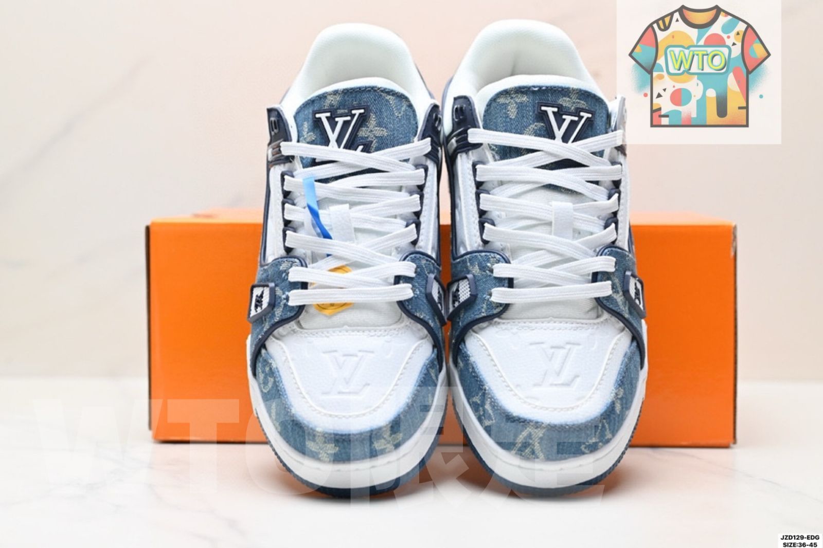  ルイ ヴィトン ルイヴィトン トレーナー スニーカー ロー カジュアル スポーツ カルチャー マッチング スニーカー01 WTO輸入2 スニーカー 靴