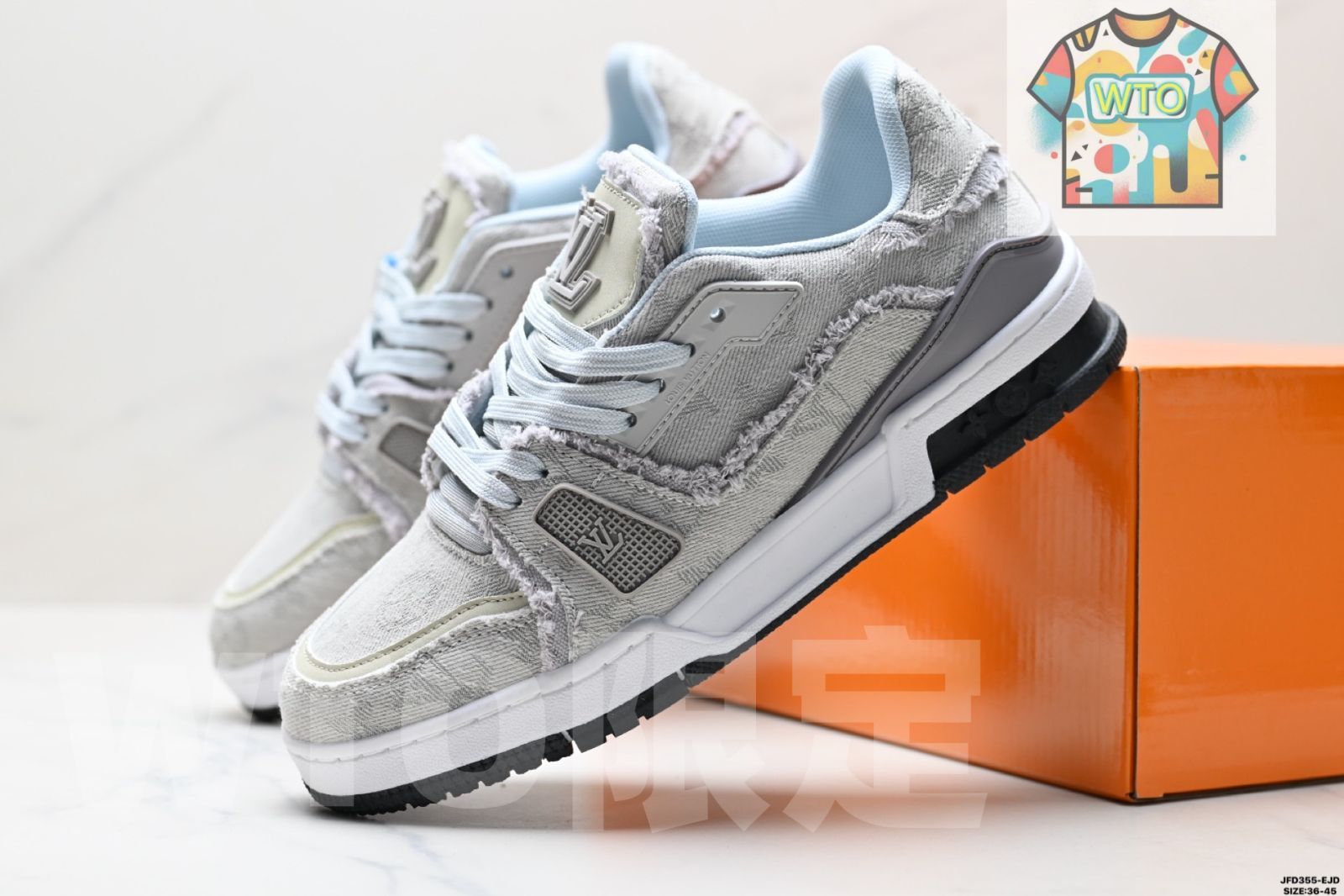  ルイ ヴィトン ルイヴィトン トレーナー スニーカー ロー カジュアル スポーツ カルチャー スタイリッシュ スニーカー03 WTO輸入2 スニーカー 靴