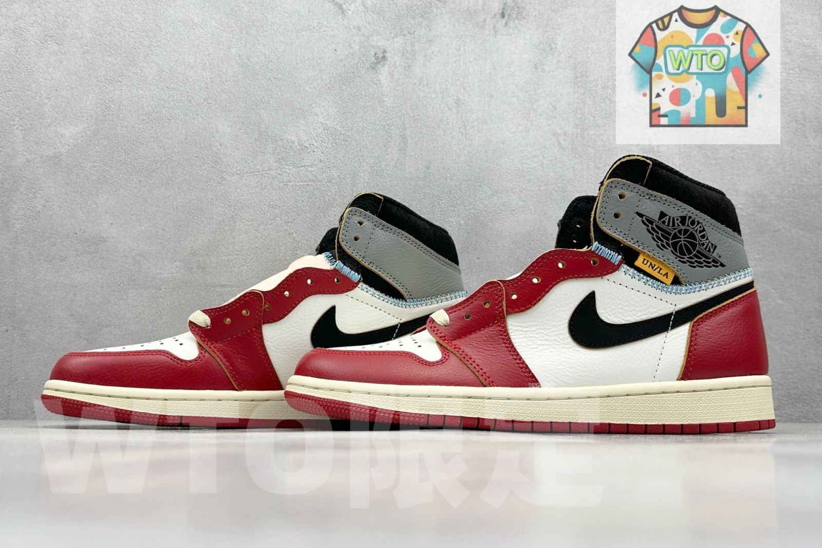  ユニオン ナイキ エアジョーダン1 レトロ ハイ OG シカゴ シャドウ HV 8563 600 WTO輸入2 スニーカー 靴